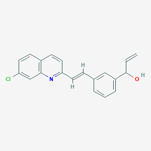 B049612 (E)-1-(3-(2-(7-Chloroquinolin-2-yl)vinyl)phenyl)prop-2-en-1-ol CAS No. 149968-10-5
