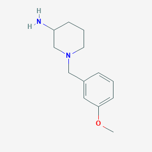 molecular formula C13H20N2O B4961513 1-(3-methoxybenzyl)-3-piperidinamine CAS No. 1044766-86-0