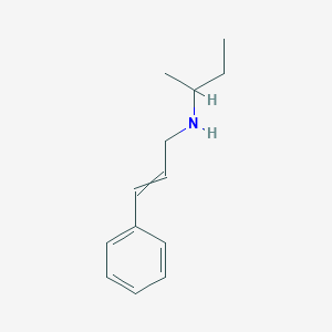 molecular formula C13H19N B496161 N-(仲丁基)-3-苯基-2-丙烯-1-胺 CAS No. 869942-45-0