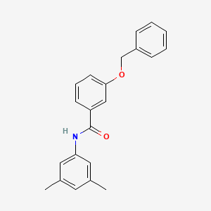 molecular formula C22H21NO2 B4961682 3-(benzyloxy)-N-(3,5-dimethylphenyl)benzamide 