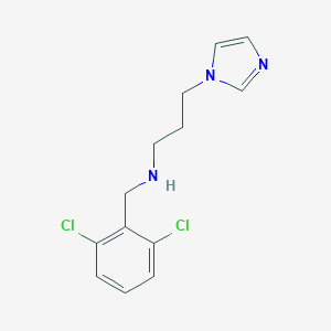 N-(2,6-dichlorobenzyl)-3-(1H-imidazol-1-yl)propan-1-amine