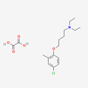 [4-(4-chloro-2-methylphenoxy)butyl]diethylamine oxalate