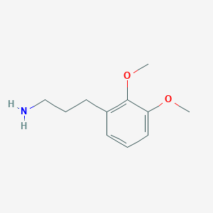 molecular formula C11H17NO2 B496200 N-(2,3-二甲氧基苄基)乙胺 CAS No. 100054-84-0