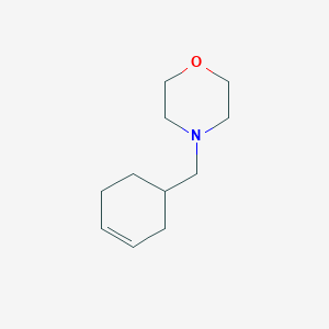 molecular formula C11H19NO B4962433 4-(3-cyclohexen-1-ylmethyl)morpholine 