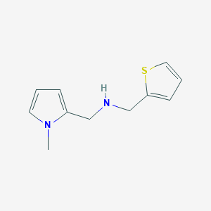 molecular formula C11H14N2S B496248 [(1-methyl-1H-pyrrol-2-yl)methyl](2-thienylmethyl)amine CAS No. 791615-26-4