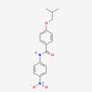molecular formula C17H18N2O4 B4962739 4-isobutoxy-N-(4-nitrophenyl)benzamide 