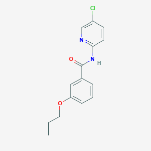N-(5-chloro-2-pyridinyl)-3-propoxybenzamide