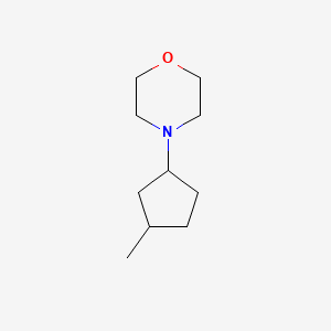 4-(3-methylcyclopentyl)morpholine