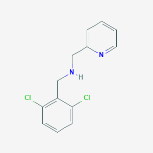 molecular formula C13H12Cl2N2 B496370 N-(2,6-dichlorobenzyl)-N-(2-pyridinylmethyl)amine 
