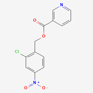 2-chloro-4-nitrobenzyl nicotinate