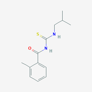 N-[(isobutylamino)carbonothioyl]-2-methylbenzamide
