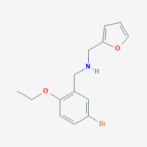 1-(5-bromo-2-ethoxyphenyl)-N-(furan-2-ylmethyl)methanamine