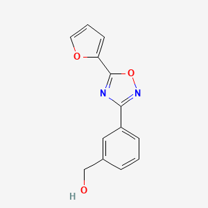 {3-[5-(2-furyl)-1,2,4-oxadiazol-3-yl]phenyl}methanol