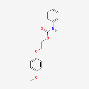 2-(4-methoxyphenoxy)ethyl phenylcarbamate