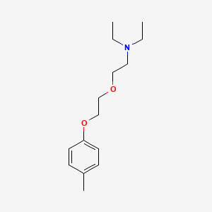 molecular formula C15H25NO2 B4965017 N,N-diethyl-2-[2-(4-methylphenoxy)ethoxy]ethanamine 