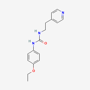 N-(4-ethoxyphenyl)-N'-[2-(4-pyridinyl)ethyl]urea