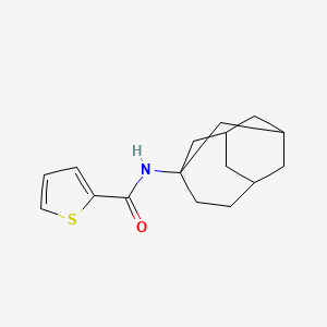 molecular formula C16H21NOS B4965219 N-tricyclo[4.3.1.1~3,8~]undec-3-yl-2-thiophenecarboxamide 