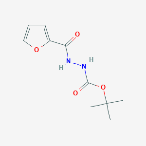 molecular formula C10H14N2O4 B4965279 tert-butyl 2-(2-furoyl)hydrazinecarboxylate 