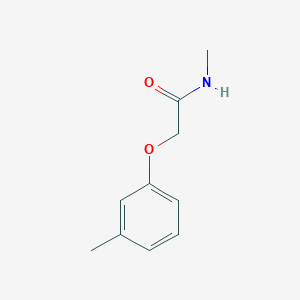 molecular formula C10H13NO2 B496542 N-methyl-2-(3-methylphenoxy)acetamide 