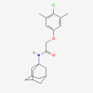 molecular formula C20H26ClNO2 B4965627 N-1-adamantyl-2-(4-chloro-3,5-dimethylphenoxy)acetamide 