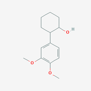 molecular formula C14H20O3 B496646 2-(3,4-Dimethoxyphenyl)cyclohexanol 