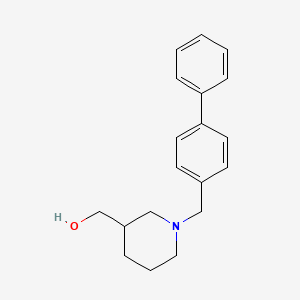 [1-(4-biphenylylmethyl)-3-piperidinyl]methanol