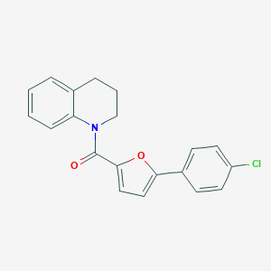 1-[5-(4-Chlorophenyl)-2-furoyl]-1,2,3,4-tetrahydroquinoline