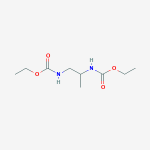 molecular formula C9H18N2O4 B4967868 diethyl 1,2-propanediylbiscarbamate 