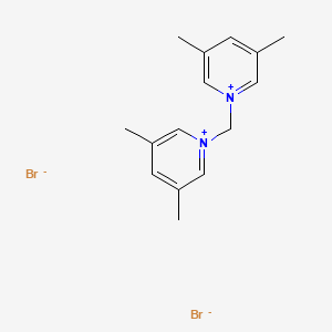 molecular formula C15H20Br2N2 B4968006 1,1'-methylenebis(3,5-dimethylpyridinium) dibromide 