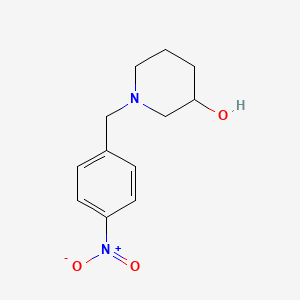 molecular formula C12H16N2O3 B4968039 1-(4-nitrobenzyl)-3-piperidinol 