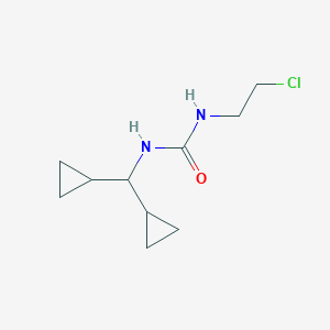 1-(2-Chloroethyl)-3-(dicyclopropylmethyl)urea