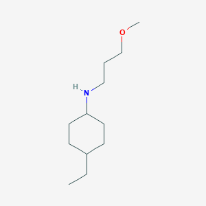 molecular formula C12H25NO B4968539 (4-ethylcyclohexyl)(3-methoxypropyl)amine 