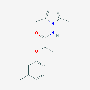 N-(2,5-Dimethyl-1-pyrrolyl)-2-(m-tolyloxy)propionamide