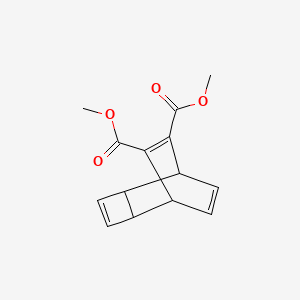 molecular formula C14H14O4 B4968737 dimethyl tricyclo[4.2.2.0~2,5~]deca-3,7,9-triene-7,8-dicarboxylate 