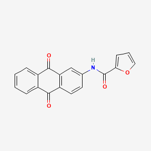 molecular formula C19H11NO4 B4968989 N-(9,10-dioxo-9,10-dihydro-2-anthracenyl)-2-furamide 