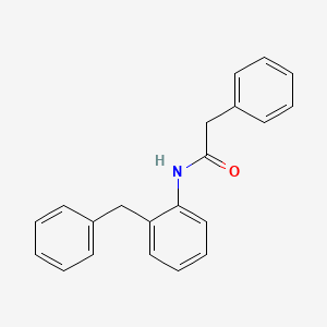 molecular formula C21H19NO B4968996 N-(2-benzylphenyl)-2-phenylacetamide 
