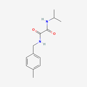 molecular formula C13H18N2O2 B4969088 N-isopropyl-N'-(4-methylbenzyl)ethanediamide 