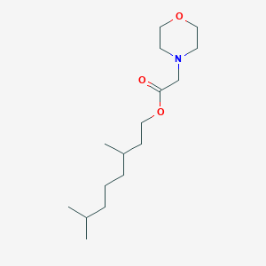 molecular formula C16H31NO3 B4969109 3,7-dimethyloctyl 4-morpholinylacetate 