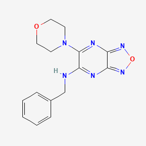 N-benzyl-6-(4-morpholinyl)[1,2,5]oxadiazolo[3,4-b]pyrazin-5-amine