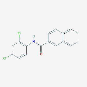 molecular formula C17H11Cl2NO B496966 N-(2,4-dichlorophenyl)naphthalene-2-carboxamide 