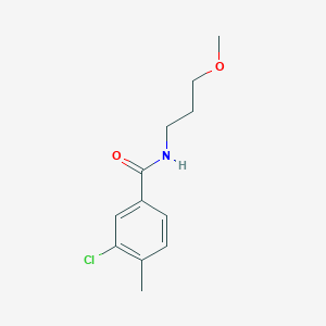 3-chloro-N-(3-methoxypropyl)-4-methylbenzamide