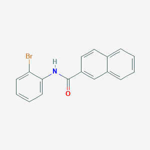 molecular formula C17H12BrNO B496975 N-(2-bromophenyl)-2-naphthamide 