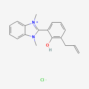 2-(3-allyl-2-hydroxyphenyl)-1,3-dimethyl-1H-benzimidazol-3-ium chloride