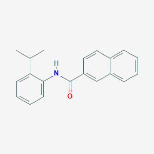 molecular formula C20H19NO B496981 N-(2-isopropylphenyl)-2-naphthamide 