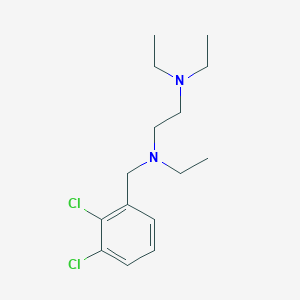 molecular formula C15H24Cl2N2 B4969819 (2,3-dichlorobenzyl)[2-(diethylamino)ethyl]ethylamine 