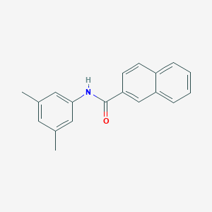 molecular formula C19H17NO B496983 N-(3,5-dimethylphenyl)-2-naphthamide 