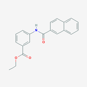 Ethyl 3-(2-naphthoylamino)benzoate