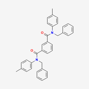 N,N'-dibenzyl-N,N'-bis(4-methylphenyl)isophthalamide