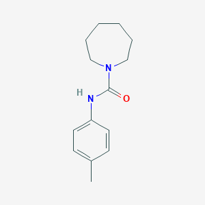 molecular formula C14H20N2O B496998 N-(4-methylphenyl)azepane-1-carboxamide CAS No. 446853-03-8