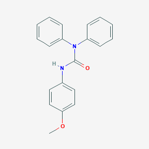 molecular formula C20H18N2O2 B496999 3-(4-Methoxyphenyl)-1,1-diphenylurea CAS No. 890602-83-2